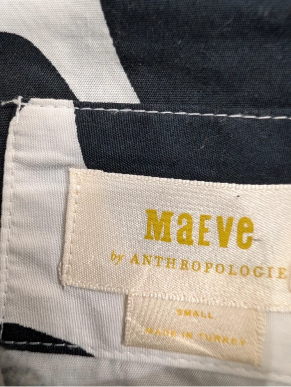 Anthropologie Maeve The Bettina Tiered Shirt - Picture 4 of 4